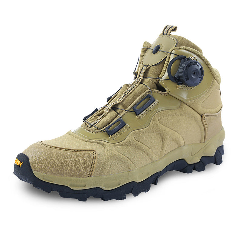 WildKing Herren Mittelhohe Wanderschuhe mit Schnellverschluss A001: Innovation trifft auf Abenteuerlust