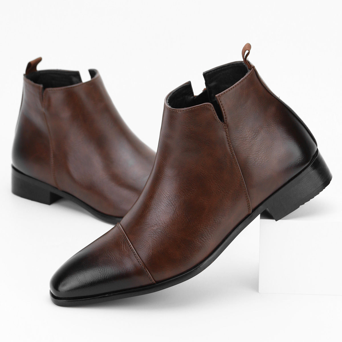 WildKing Herren Slip-On Chelsea Boots B7125 – Zeitloser Stil trifft modernen Komfort
