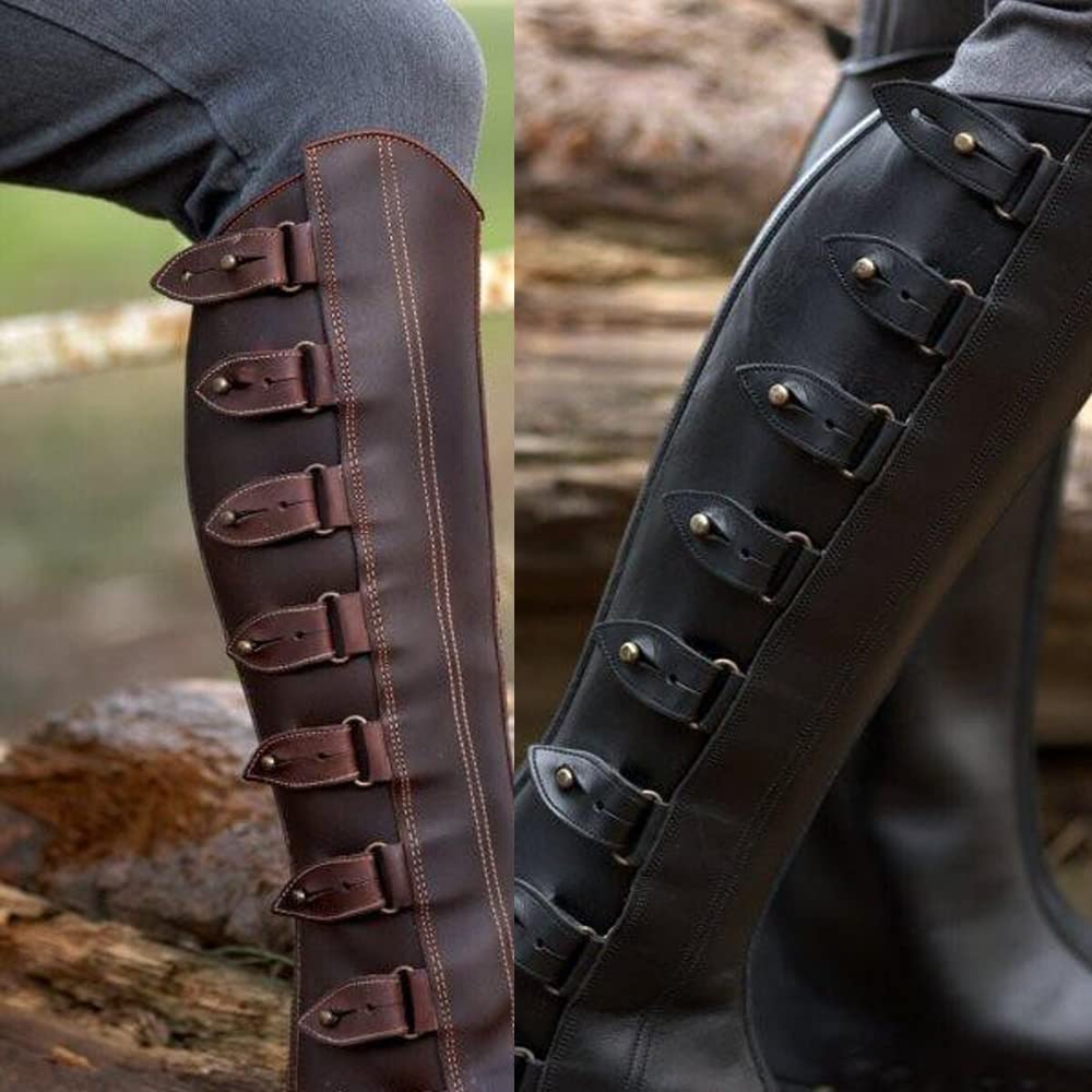 Wildking Retro Gamaschen: Mittelalter, Renaissance & Steampunk-Stil für moderne Abenteuer