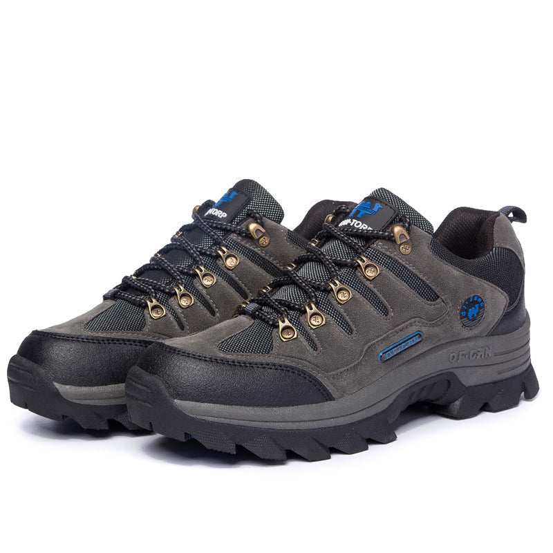 WildKing Herren Wasserdichte Rutschfeste Leichtwanderschuhe B4028 – Atmungsaktive Outdoor-Schuhe für Trekking & Alltag