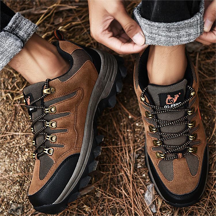 WildKing Herren Wasserdichte Rutschfeste Leichtwanderschuhe B4028 – Atmungsaktive Outdoor-Schuhe für Trekking & Alltag