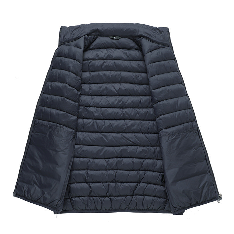 Wildking Herren Leichte Thermo-Steppweste mit Stehkragen – Q3022