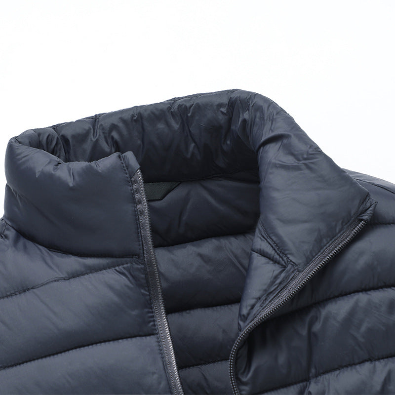 Wildking Herren Leichte Thermo-Steppweste mit Stehkragen – Q3022