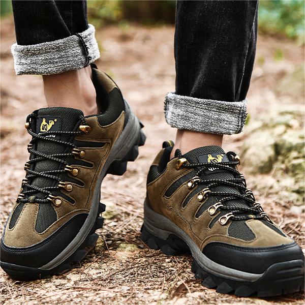 WildKing Herren Wasserdichte Rutschfeste Leichtwanderschuhe B4028 – Atmungsaktive Outdoor-Schuhe für Trekking & Alltag
