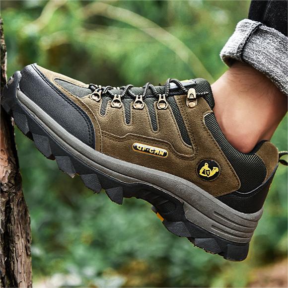 WildKing Herren Wasserdichte Rutschfeste Leichtwanderschuhe B4028 – Atmungsaktive Outdoor-Schuhe für Trekking & Alltag