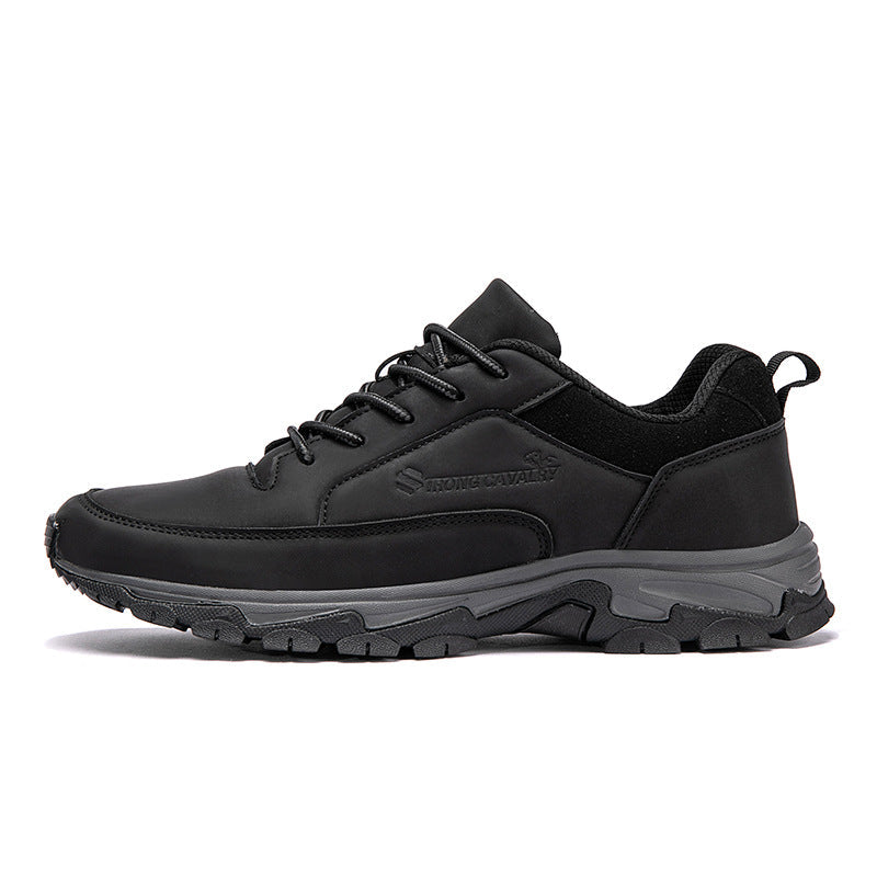 WildKing Herren Leder Wasserdichte Sneaker D3005