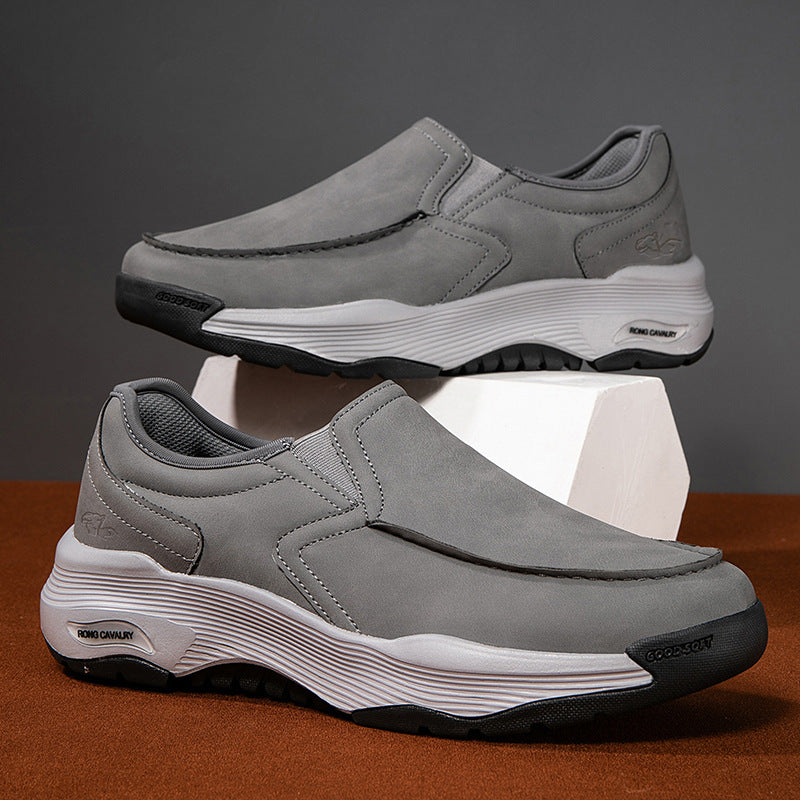 WildKing Herren D3008 – Wasserdichte Leder Loafers