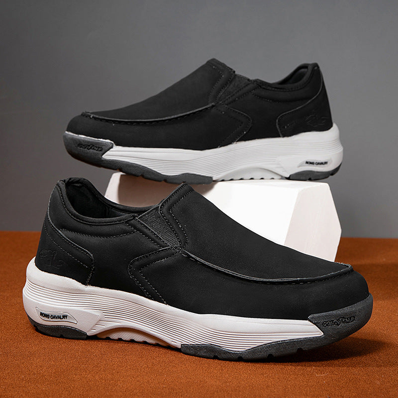 WildKing Herren D3008 – Wasserdichte Leder Loafers