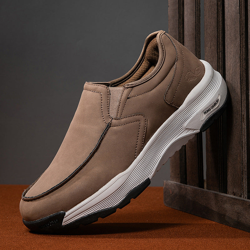 WildKing Herren D3008 – Wasserdichte Leder Loafers