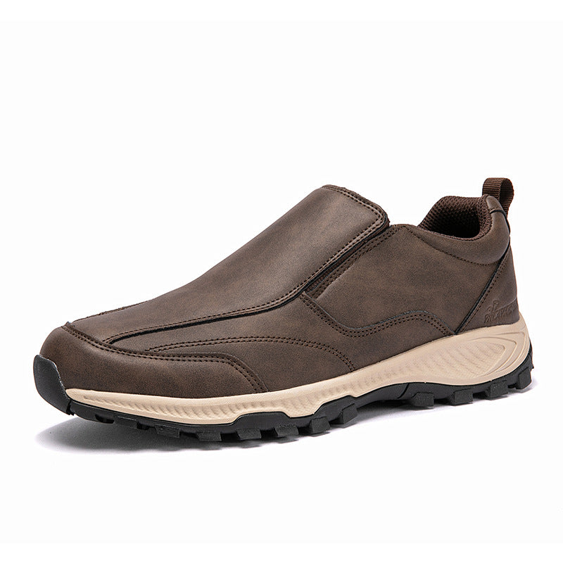 WildKing Herren D3006 – Wasserdichte Leder Loafers