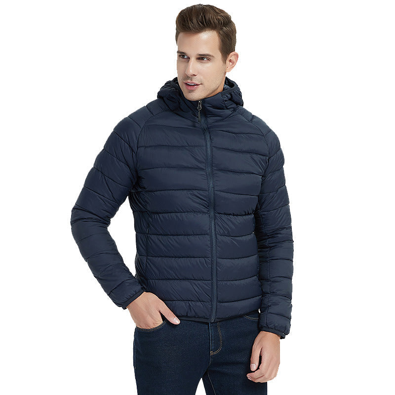 Wildking Herren Leichte Wasserdichte Thermojacke mit Kapuze – T607