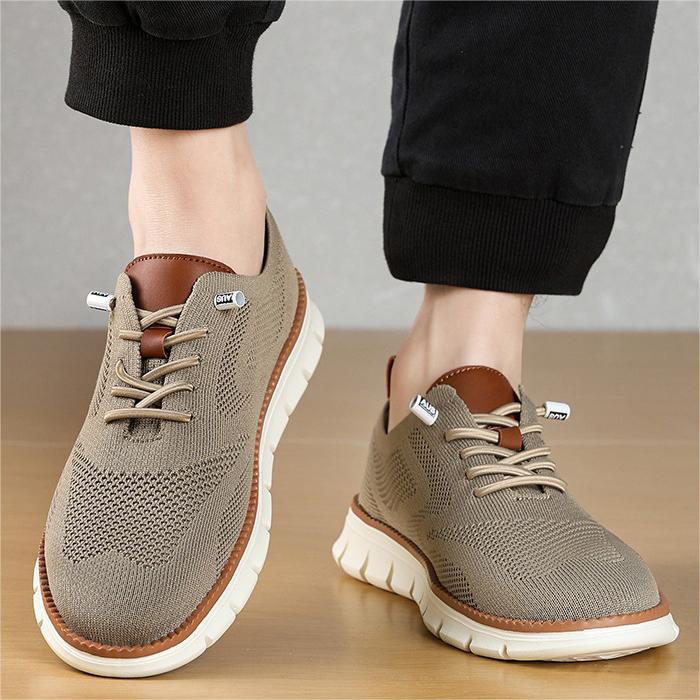 Wildking Herren-Loafer, lässig, zum Schnüren, atmungsaktiv, Netzstoff, D3002