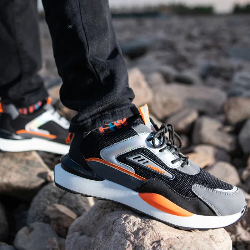 Wildking Unzerstörbare Sicherheitsschuhe – Leichte Arbeitssneaker mit Stahlkappe R009