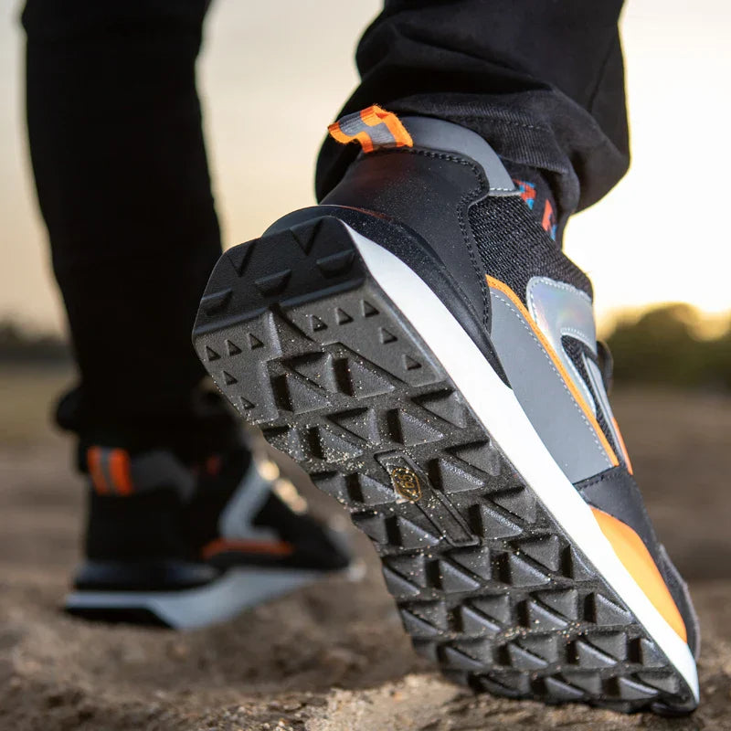 Wildking Unzerstörbare Sicherheitsschuhe – Leichte Arbeitssneaker mit Stahlkappe R009