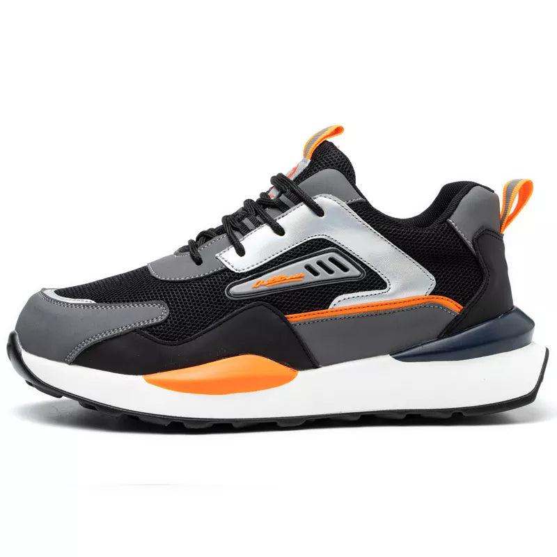 Wildking Unzerstörbare Sicherheitsschuhe – Leichte Arbeitssneaker mit Stahlkappe R009