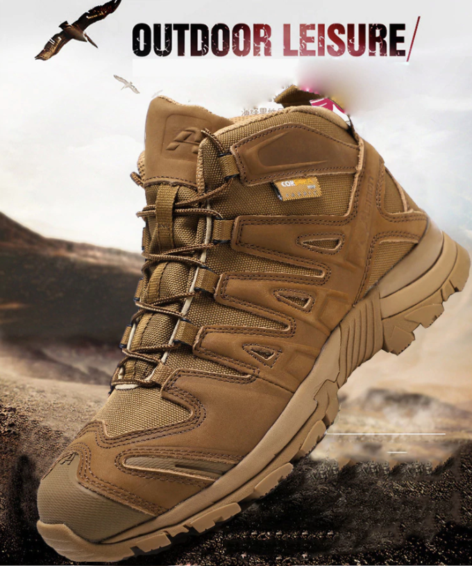 WildKing Herren Outdoor Combat Boots B4057 – Mid-Top & Vielseitig