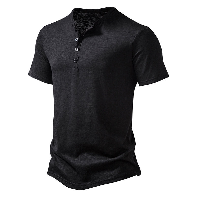 WildKing Herren Baumwoll Polo-Shirt Q1059 – Kurzarm, Unifarben