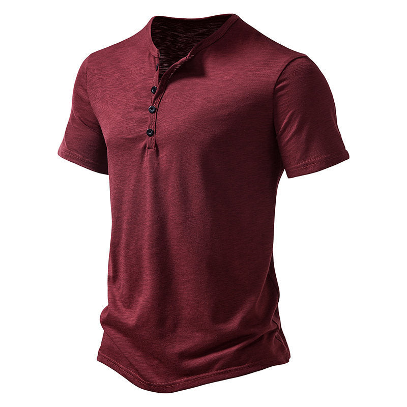 WildKing Herren Baumwoll Polo-Shirt Q1059 – Kurzarm, Unifarben