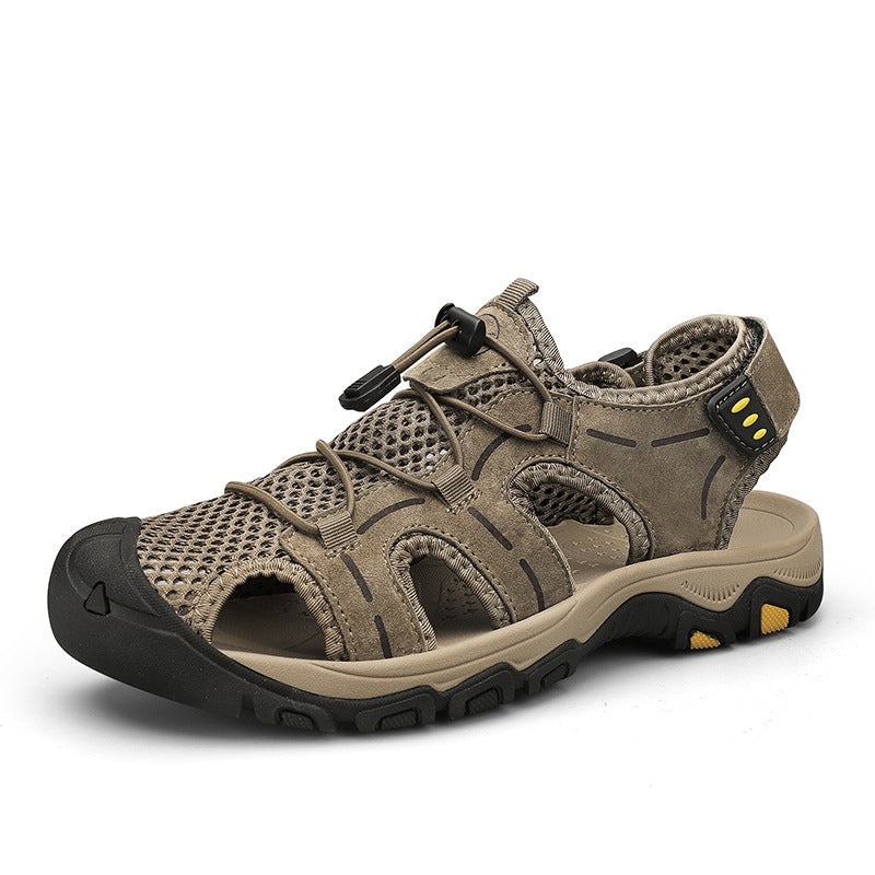Wildking Herren Zehentrenner Sandalen mit Abfluss & Rutschfester Sohle 5.5