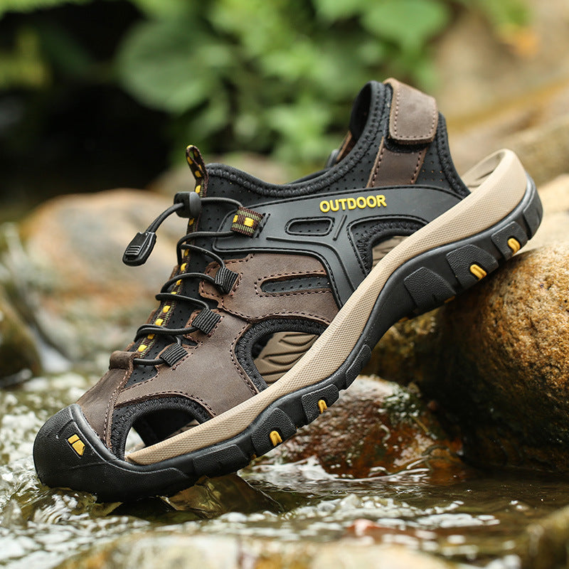 Wildking Herren Drainage-Zehen-Sandalen P1240