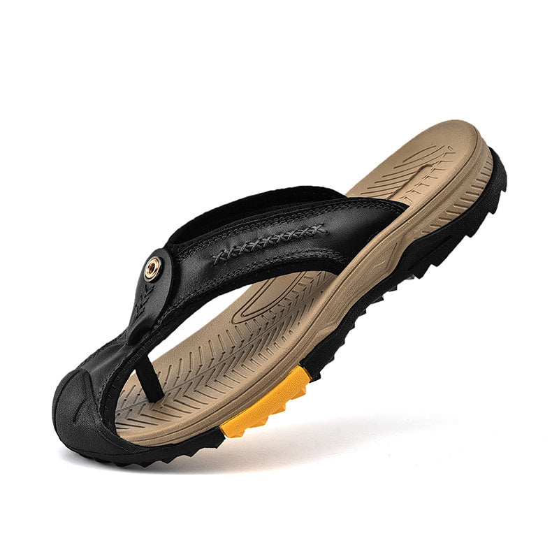 Wildking Herren Zehenschutz-Flip-Flops