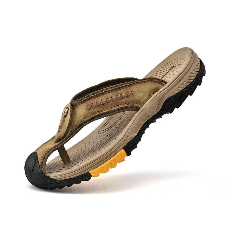 Wildking Herren Zehenschutz-Flip-Flops