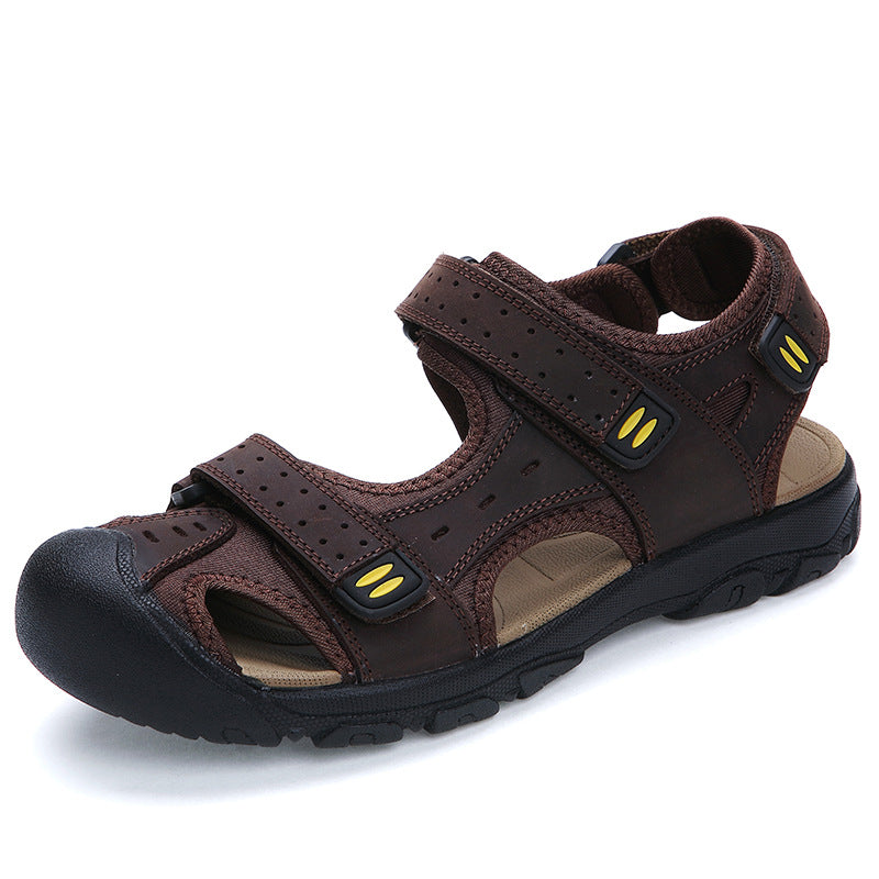 Wildking Herren Drainage-Zehen Rutschfeste Sandalen P1015