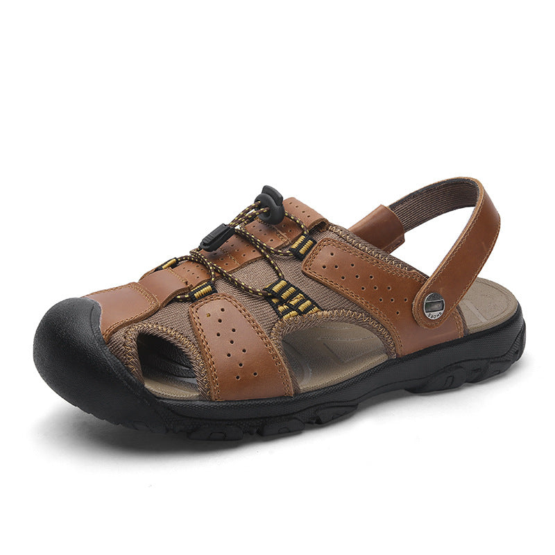 Wildking Herren Drainage-Zehensandalen mit rutschfester Sohle P1280