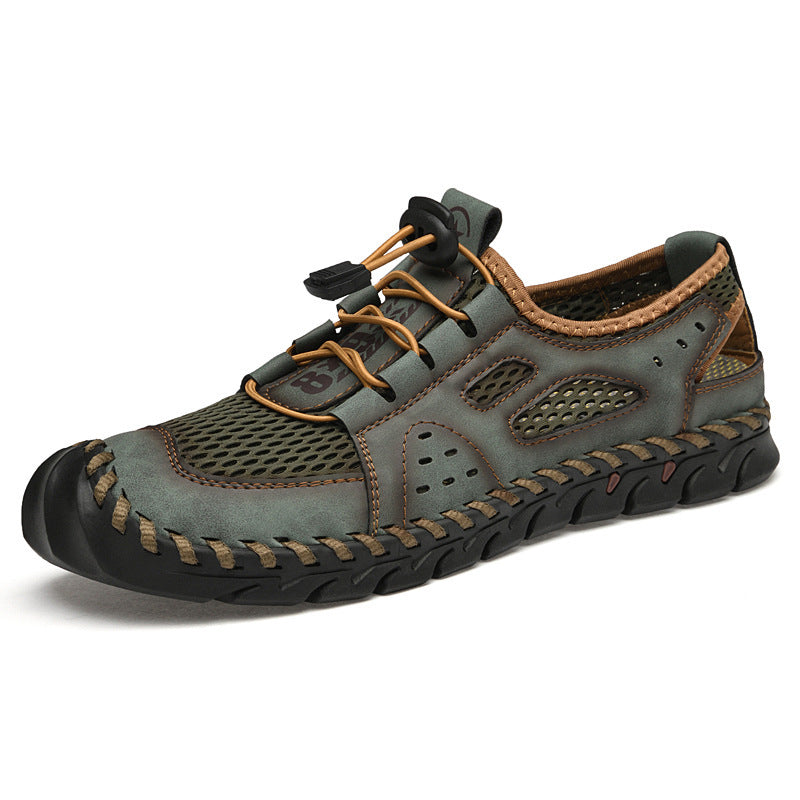Wildking Herren Zehenschutz-Atemaktive Hollow-Mesh Wasserschuhe 2.0