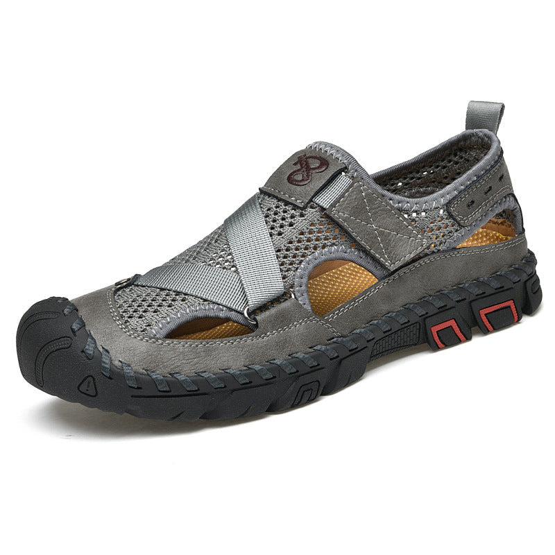 Wildking Herren Zehenschutz-Atemaktive Hollow-Mesh Wasserschuhe 2.5