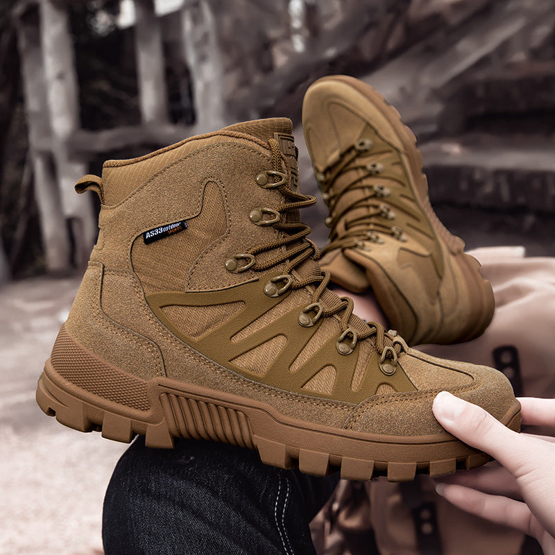 WildKing Herren Wasserdichte Berg- & Taktische Wanderstiefel B6038