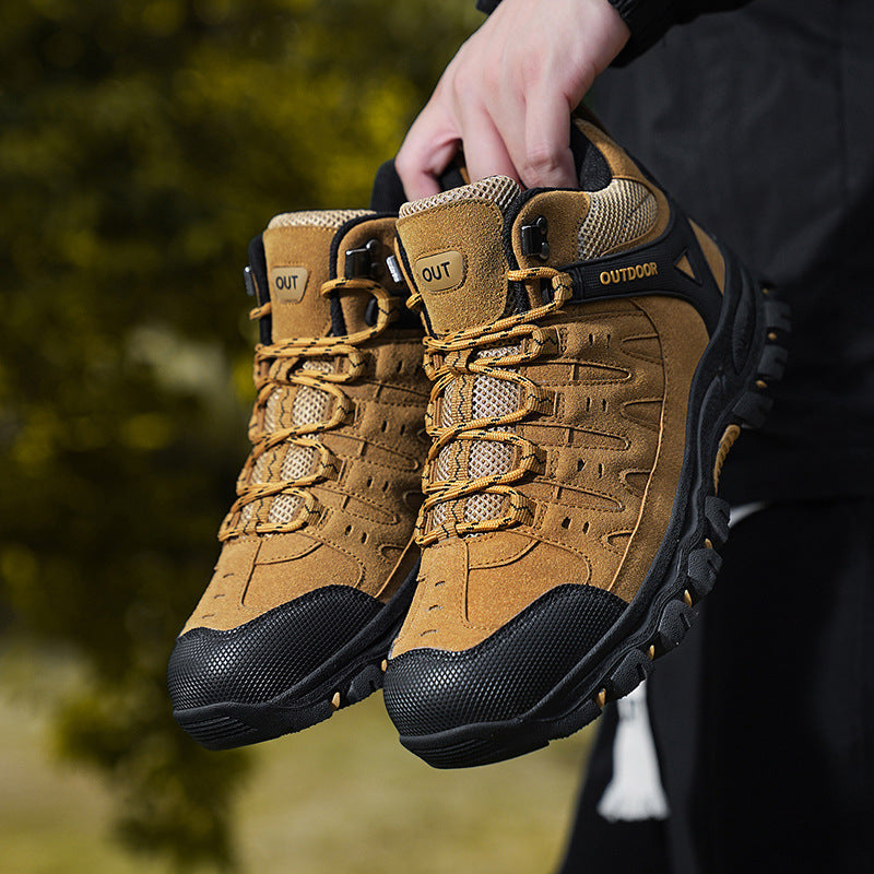 WildKing Herren B3565 – Wasserdichte, Rutschfeste Leicht-Wanderstiefel