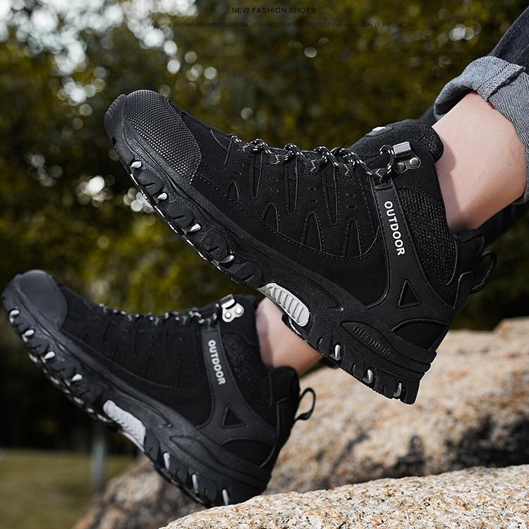 WildKing Herren B3565 – Wasserdichte, Rutschfeste Leicht-Wanderstiefel