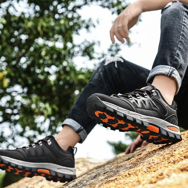 WildKing Herren Stahlkappen Wanderschuhe B6042
