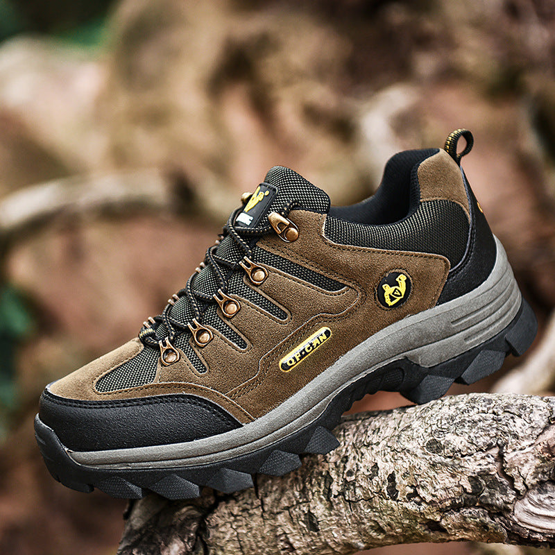 WildKing Herren Wasserdichte Rutschfeste Leichtwanderschuhe B4028 – Atmungsaktive Outdoor-Schuhe für Trekking & Alltag