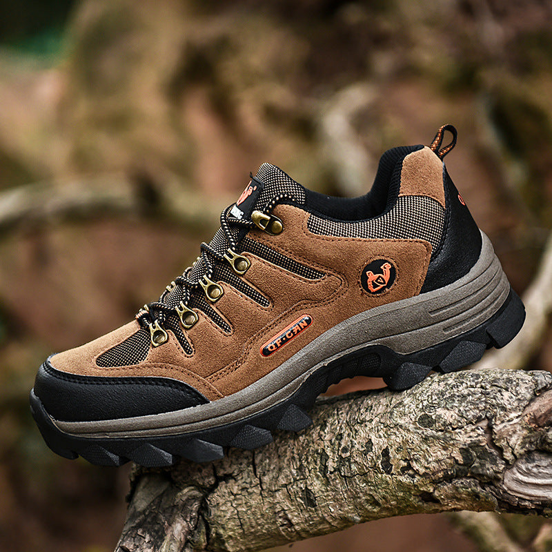 WildKing Herren Wasserdichte Rutschfeste Leichtwanderschuhe B4028 – Atmungsaktive Outdoor-Schuhe für Trekking & Alltag