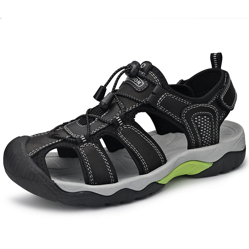 Wildking Herren Drainage-Zehen Rutschfeste Sandalen P1008