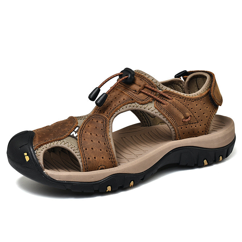 Wildking Herren Drainage-Zehen Rutschfeste Sandalen P1002
