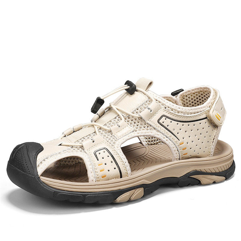 Wildking Herren Drainage-Zehen Rutschfeste Sandalen P1003