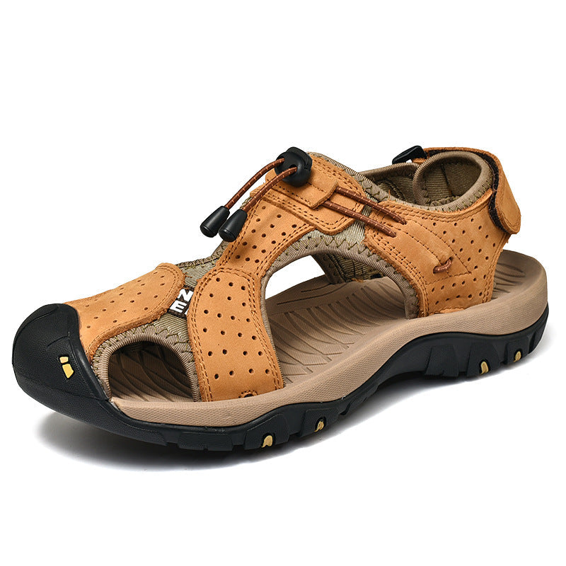 Wildking Herren Drainage-Zehen Rutschfeste Sandalen P1002