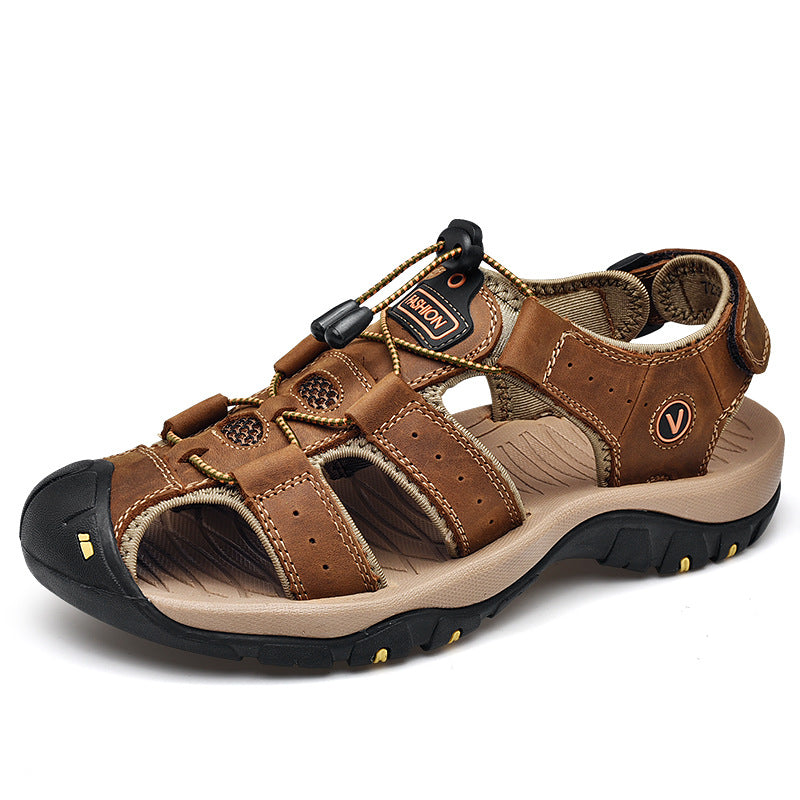 Wildking Herren Zehentrenner Sandalen mit Abflussfunktion & Rutschfester Sohle – Modell P1228
