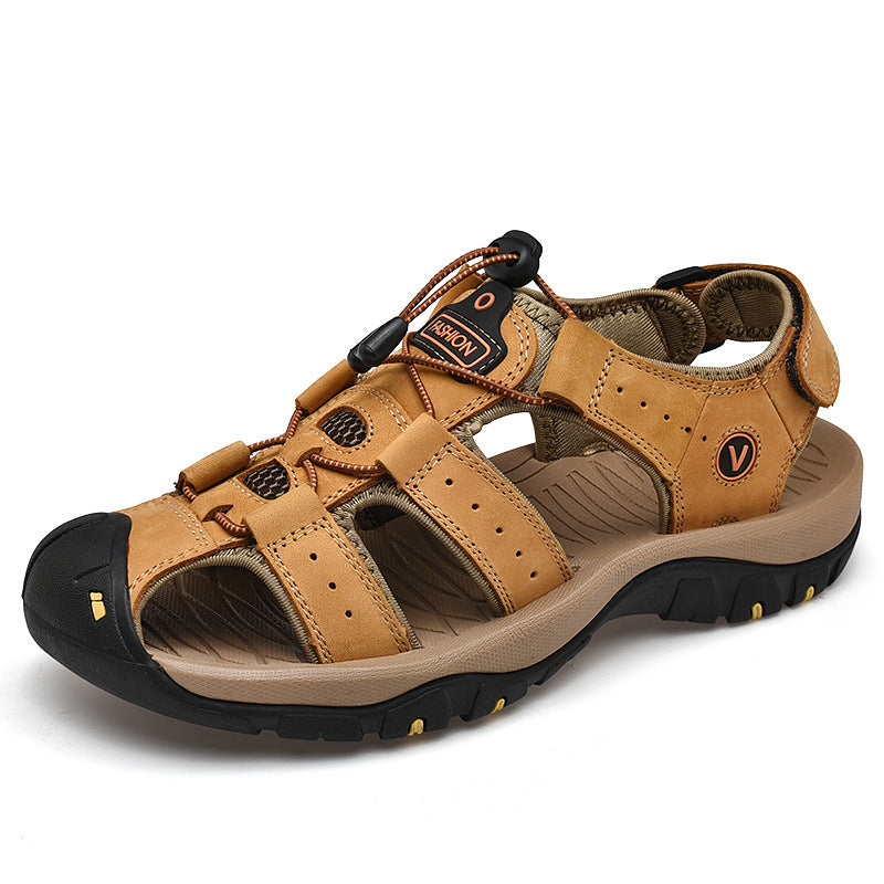 Wildking Herren Zehentrenner Sandalen mit Abflussfunktion & Rutschfester Sohle – Modell P1228