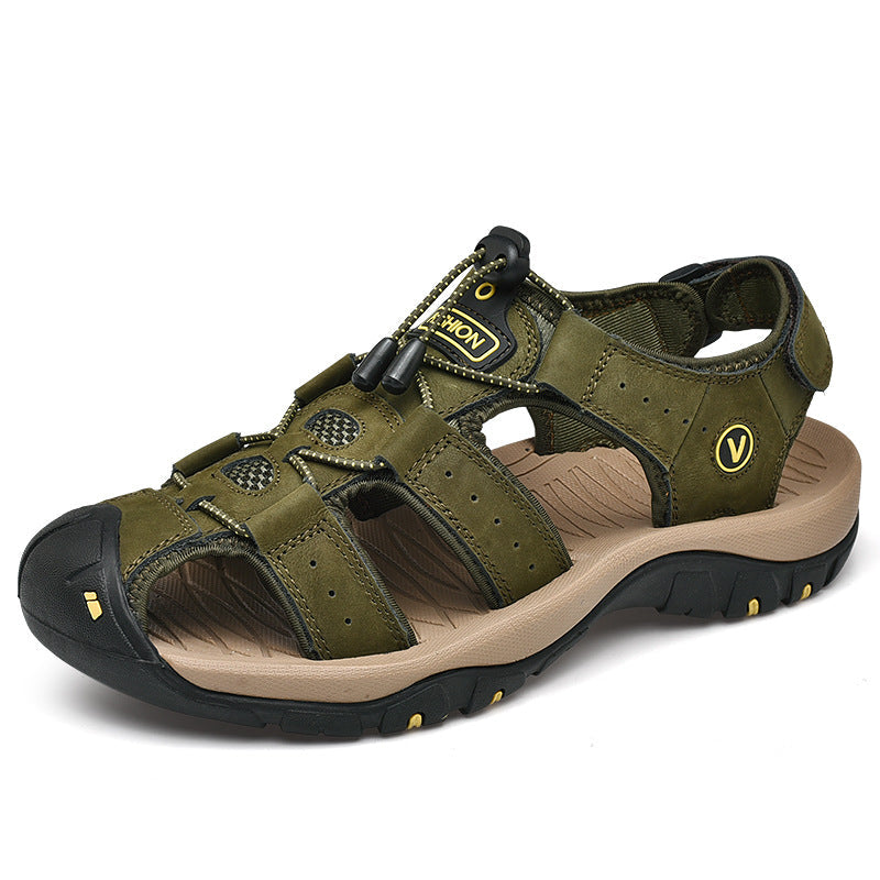 Wildking Herren Zehentrenner Sandalen mit Abflussfunktion & Rutschfester Sohle – Modell P1228