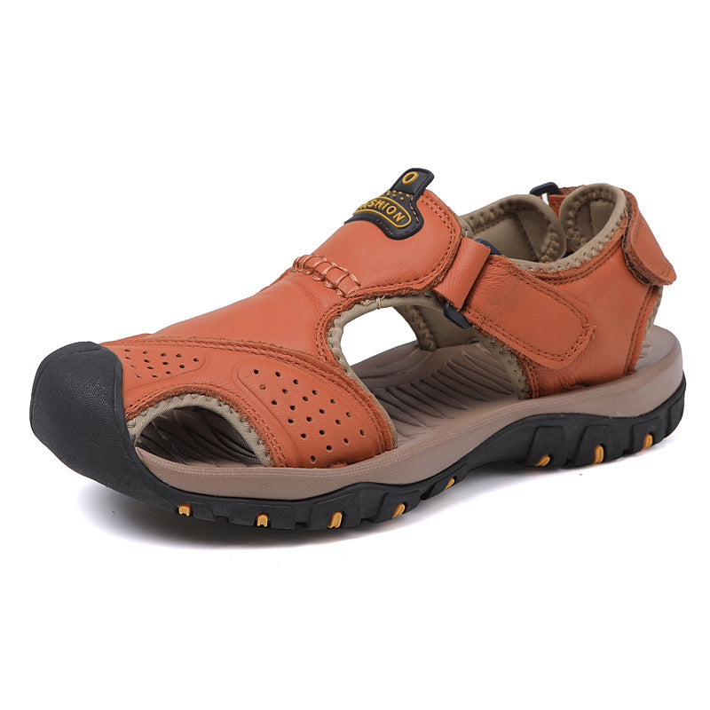 Wildking Herren Zehensandalen mit Drainage & Rutschfester Sohle 4.5