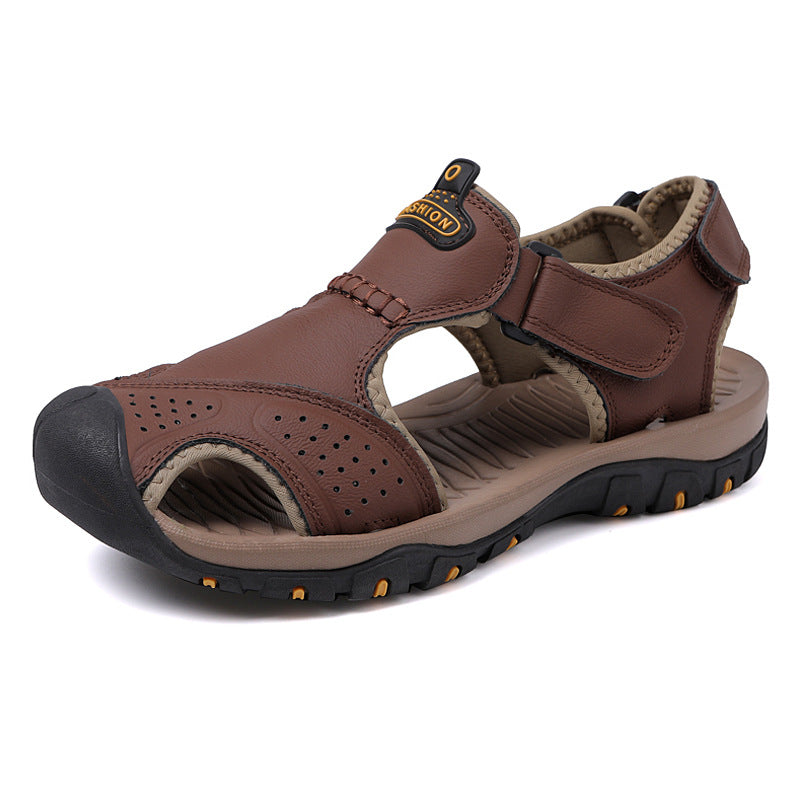 Wildking Herren Drainage-Zehen Rutschfeste Sandalen P1006