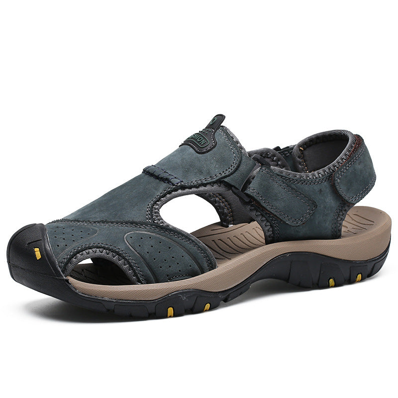 Wildking Herren Drainage-Zehen Rutschfeste Sandalen P1006