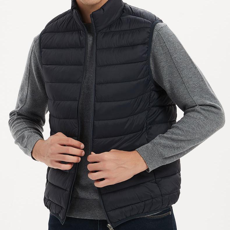 Wildking Herren Leichte Thermo-Steppweste mit Stehkragen – Q3022