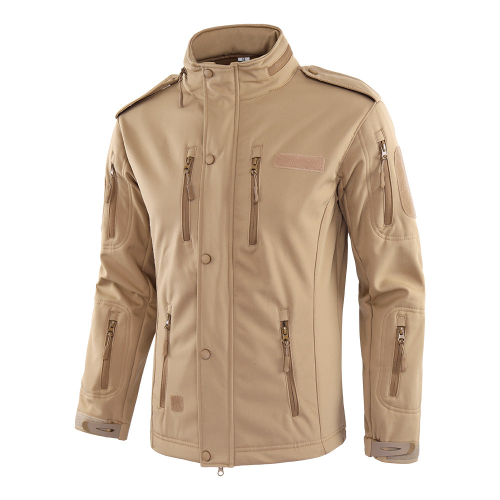 Wildking Herren Multi-Taschen Fleecejacke mit Kapuze – Q3025
