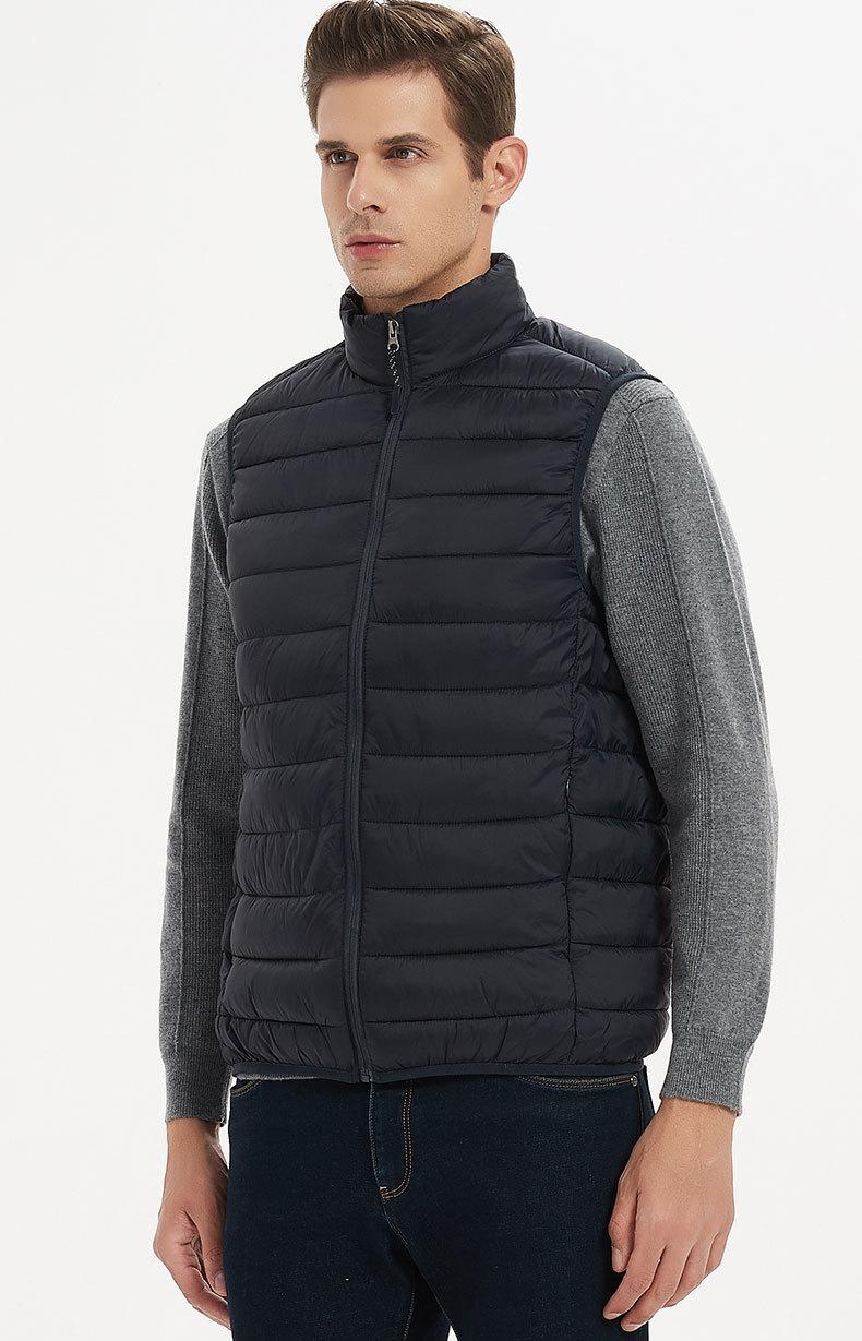 Wildking Herren Leichte Thermo-Steppweste mit Stehkragen – Q3022