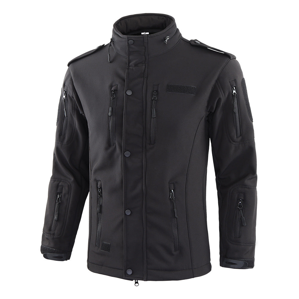 Wildking Herren Multi-Taschen Fleecejacke mit Kapuze – Q3025